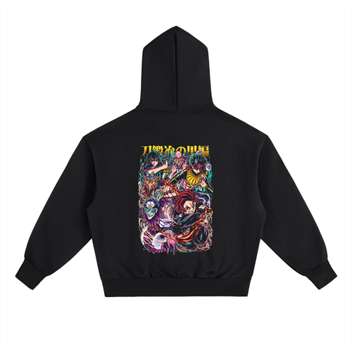 Demon Slayer — Swordsmith Village Arc Essential Heavyweight Fleece Hoodie