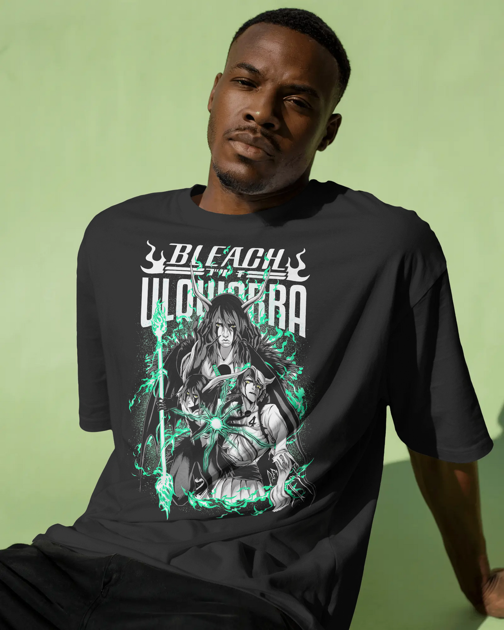 Ulquiorra Cifer — Segunda Etapa Heavyweight Drop Shoulder Cotton T-Shirt