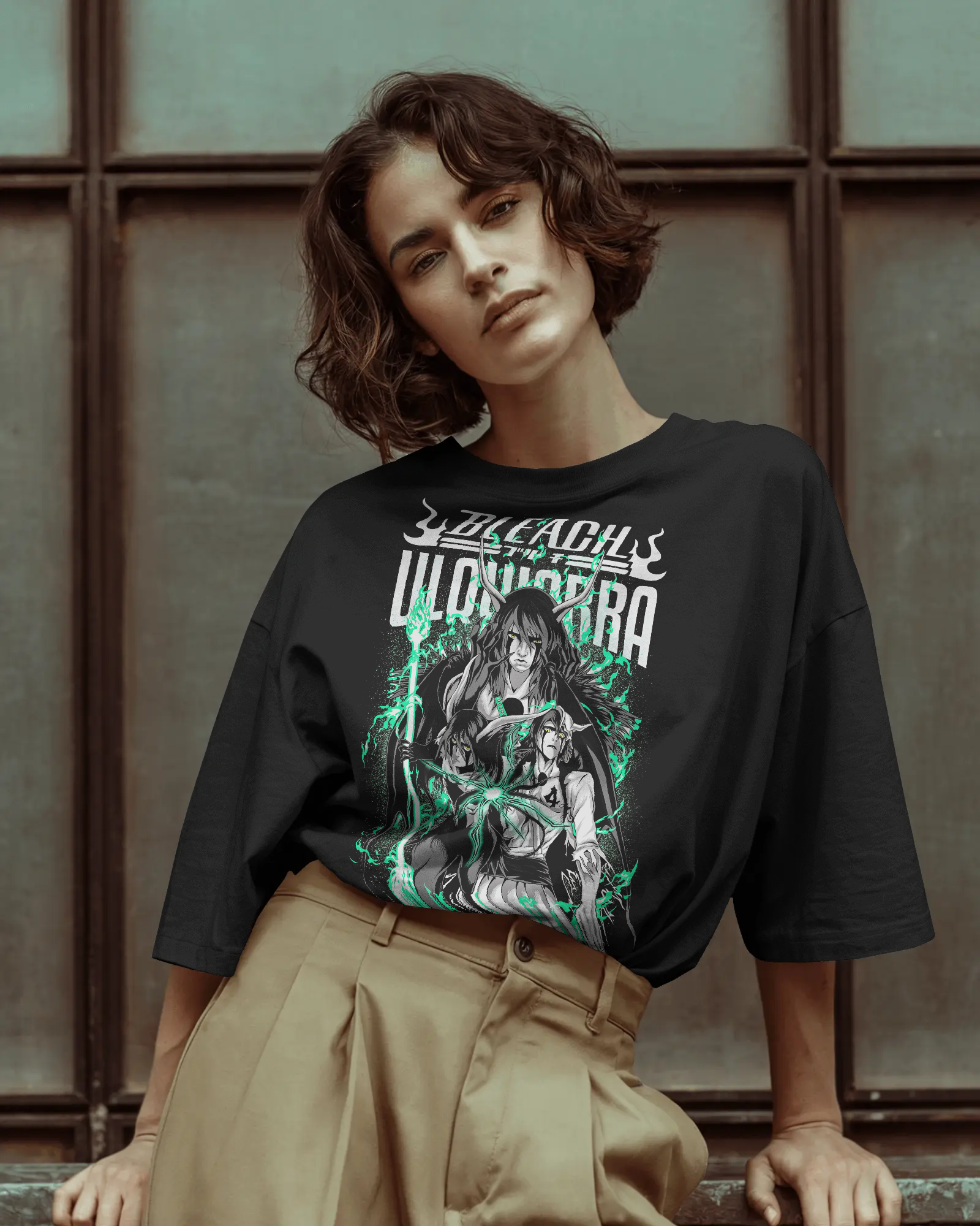 Ulquiorra Cifer — Segunda Etapa Heavyweight Drop Shoulder Cotton T-Shirt